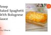 Resep Baked Spaghetti / Pasta With Bolognese Sauce