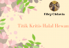 Titik Kritis Halal Hewani
