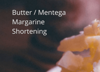 Butter / Mentega Margarine Shortening Butter Mentega Margarine Shortening
