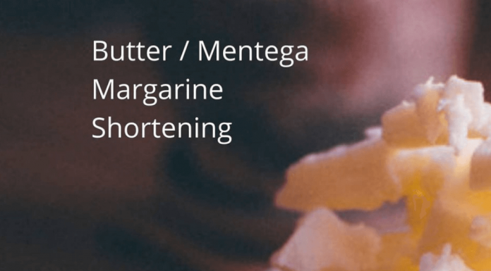 Butter / Mentega Margarine Shortening Butter Mentega Margarine Shortening