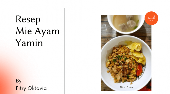 Resep Mie Ayam Yamin Resep Mie Ayam Yamin