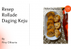 Resep Rollade Daging Keju
