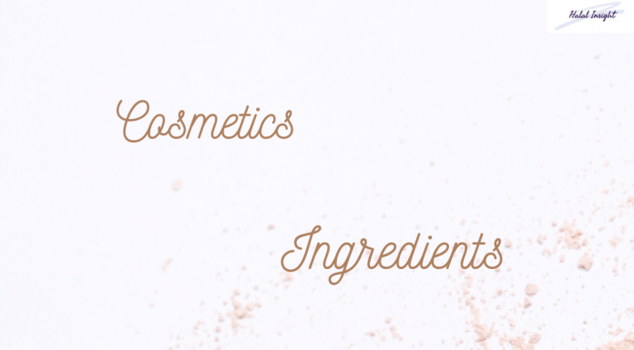 TITIK KRITIS HALAL COSMETICS INGREDIENTS