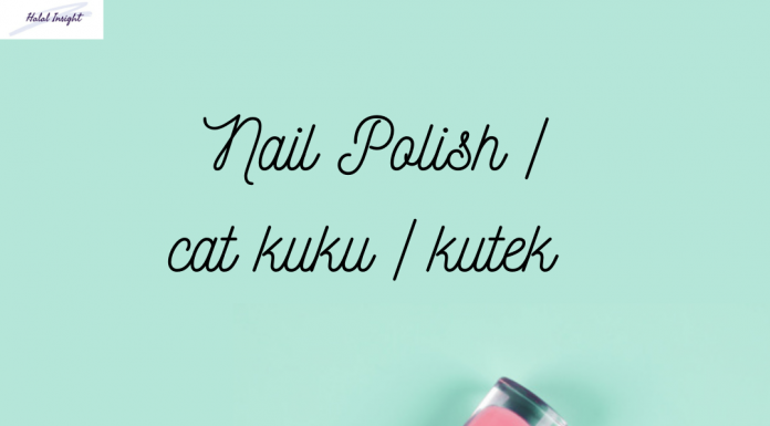 NAIL POLISH IN ISLAM