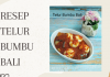 Resep Telur Bumbu Bali